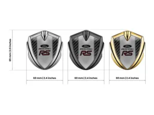 Ford Emblem Fender Badge Durable Stylish Design